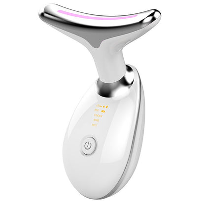 Masajeador Facial Antiarrugas EMS con Luz LED Rejuvenecedora